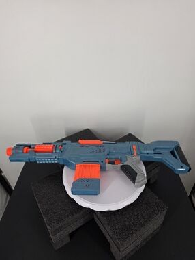 Nerf Elite 2.0 Echo CS-10 Blaster Gun with 10-Dart Clip & Attachments Works 8+